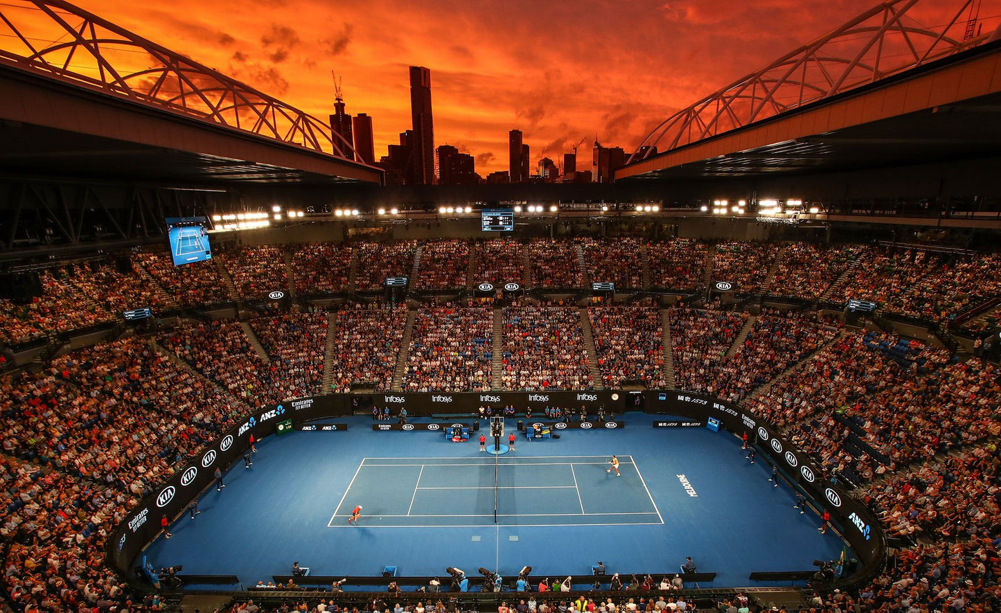 07 Melbourne Park Sunset