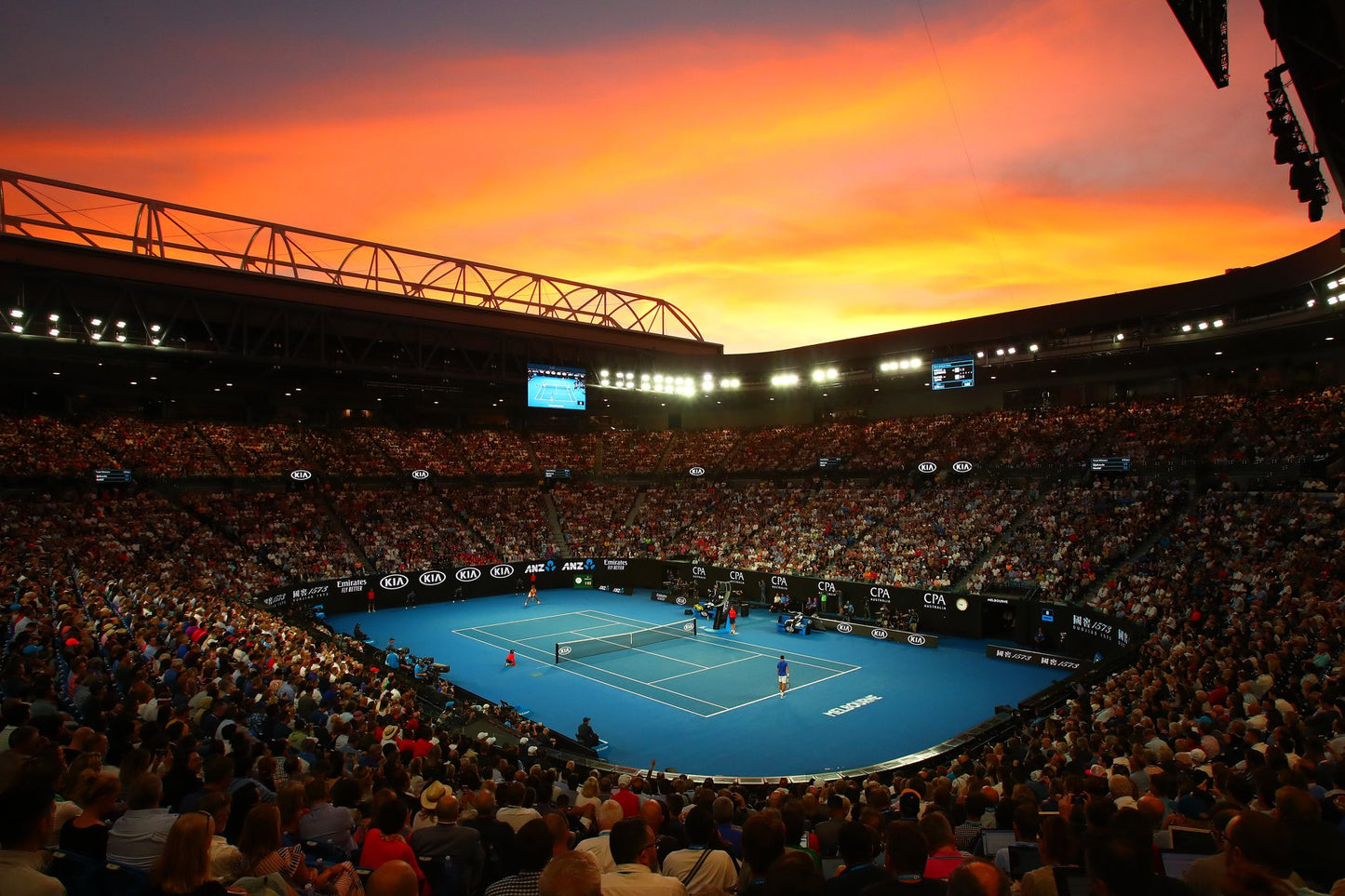 07 Melbourne Park Sunset
